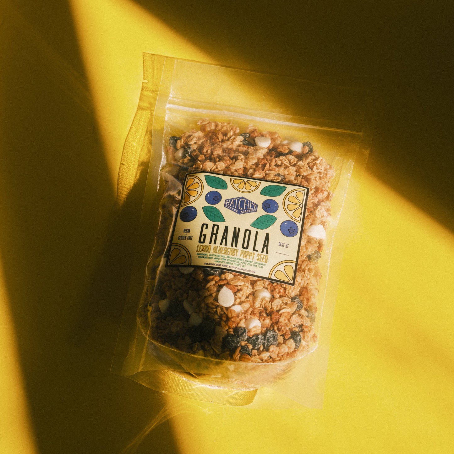 Lemon Blueberry Granola