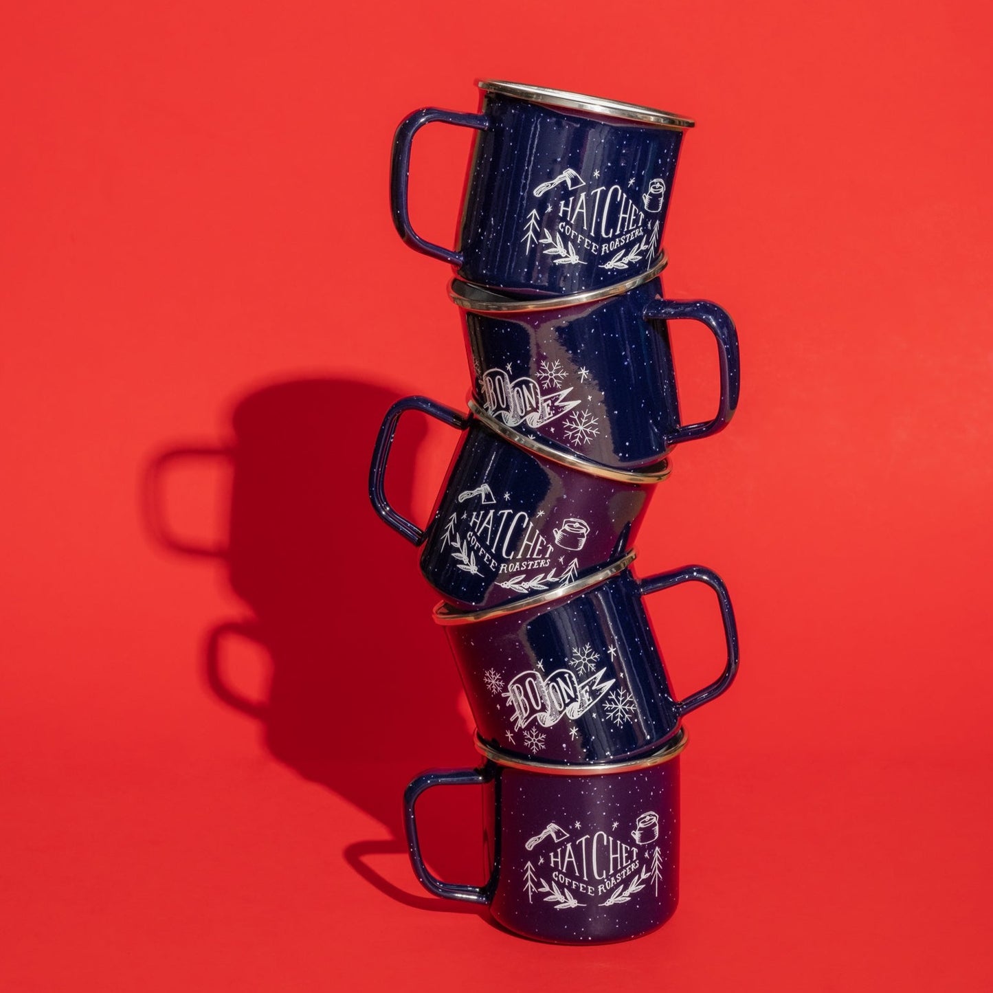 Boone Pennant Enamel Mug
