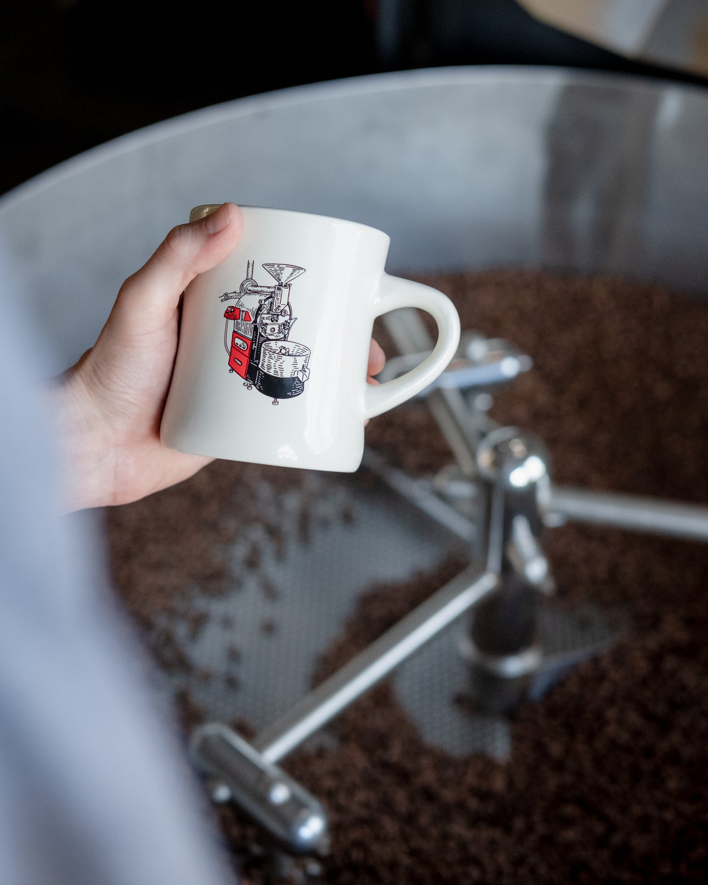 Red Roaster Mug