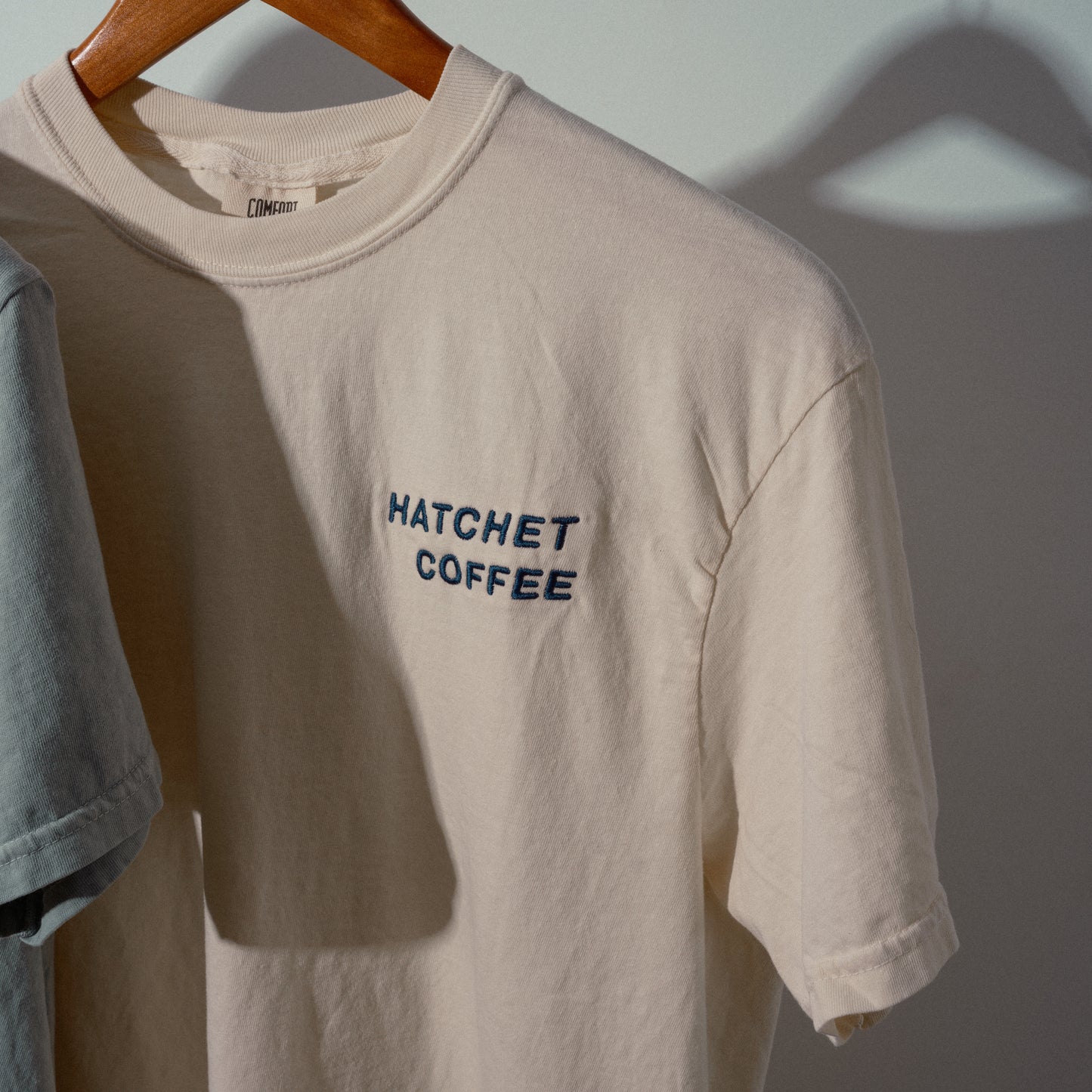 Hatchet Coffee Embroidered T-Shirt