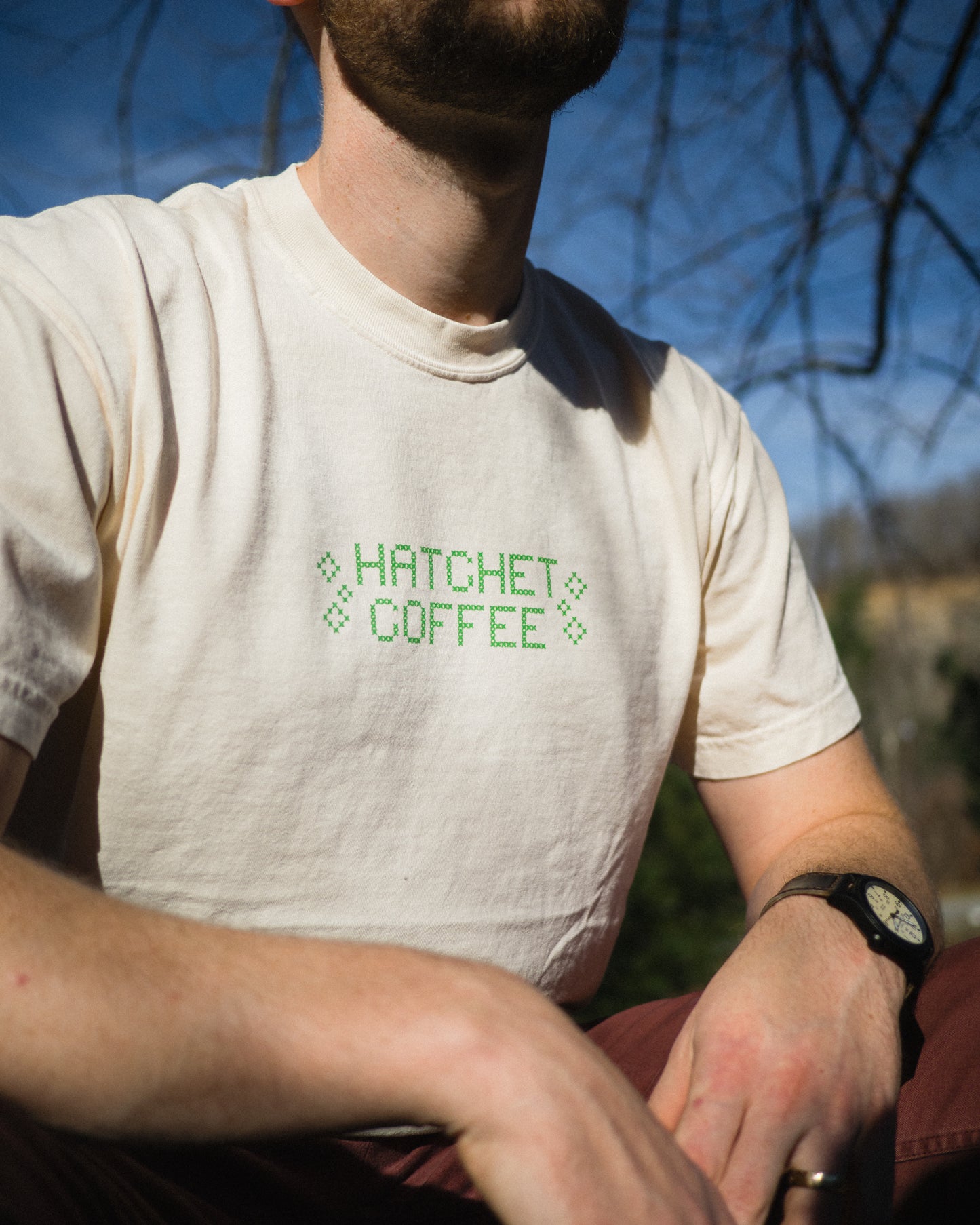 Foxy Cross Stitch T-Shirt