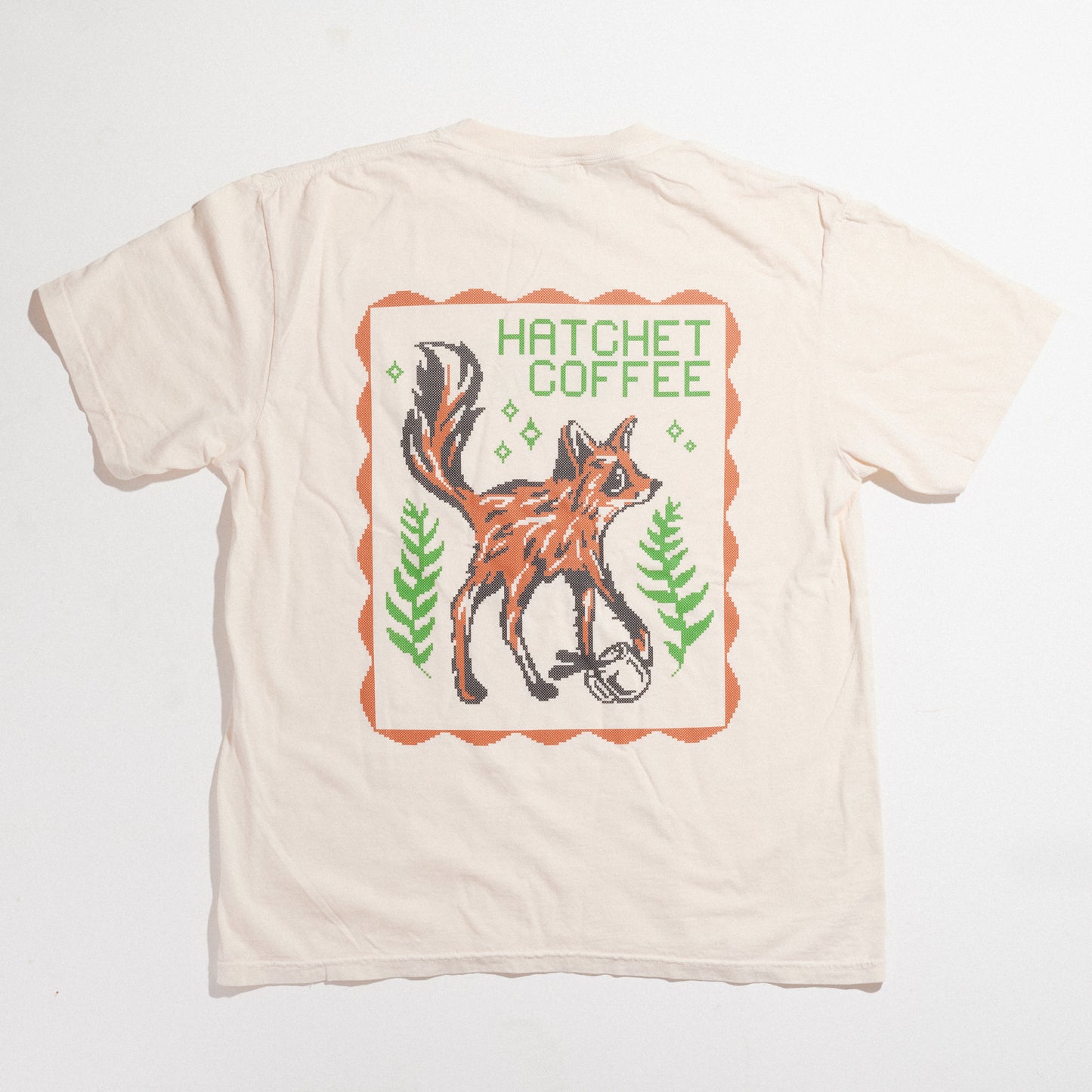 Foxy Cross Stitch T-Shirt